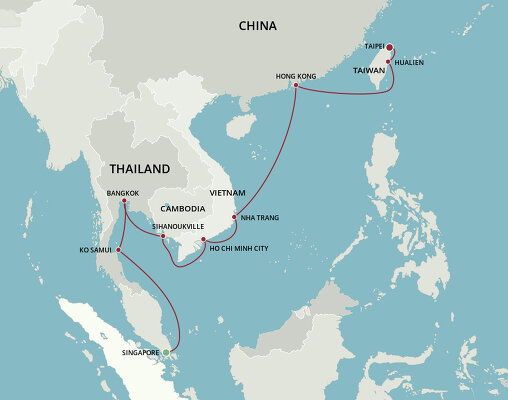 South East Asia Cruises - 2023-2025 Seasons