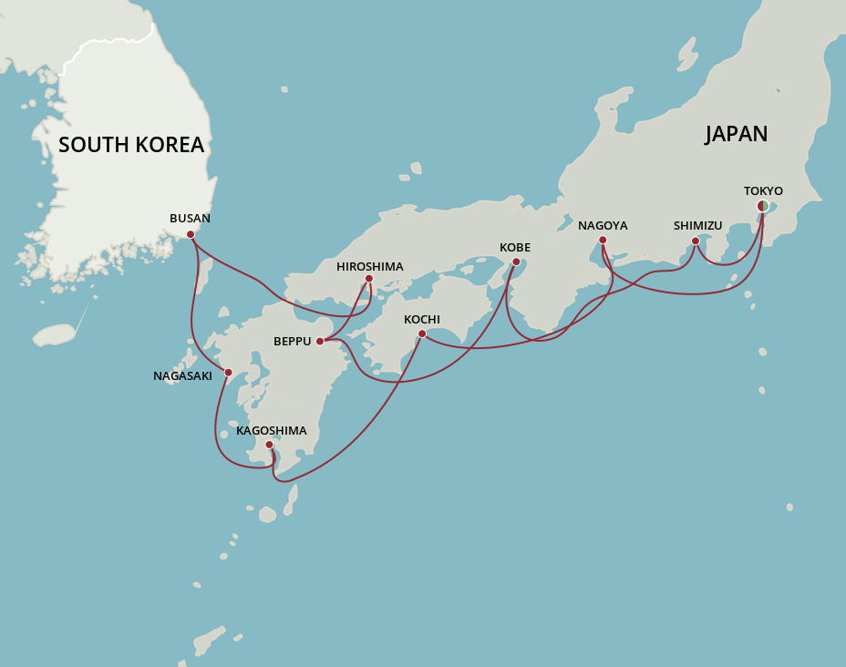 Japan Cruises Starting In April 2025