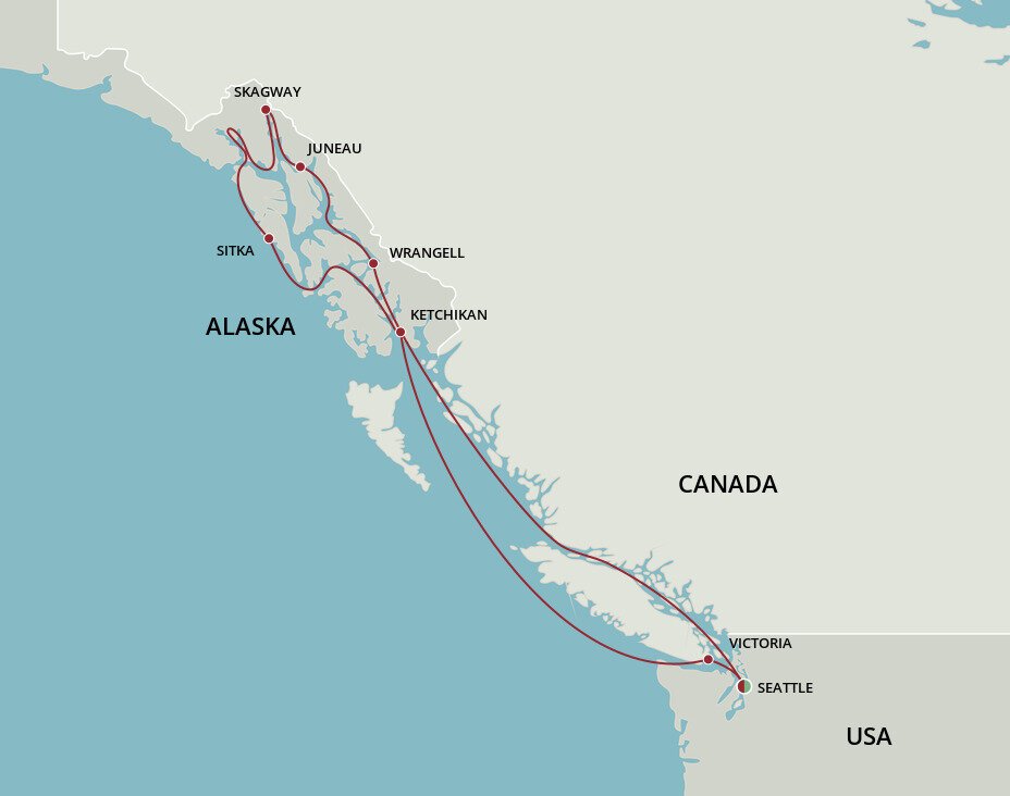 Dazzling Alaska - Oceania (10 Night Roundtrip Cruise from Seattle)