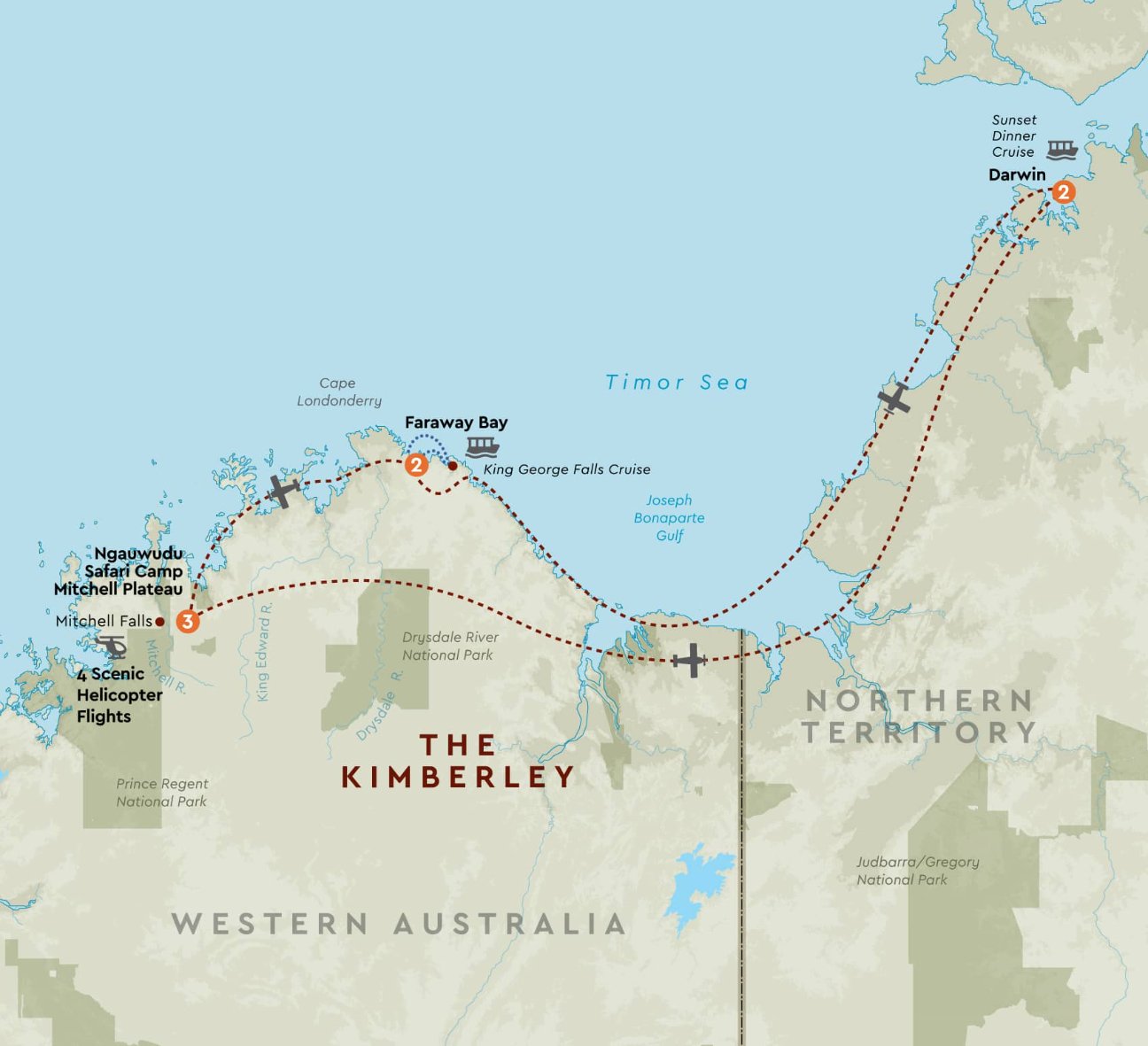 Kimberley Tours Cruises Starting In March 2024   84444 