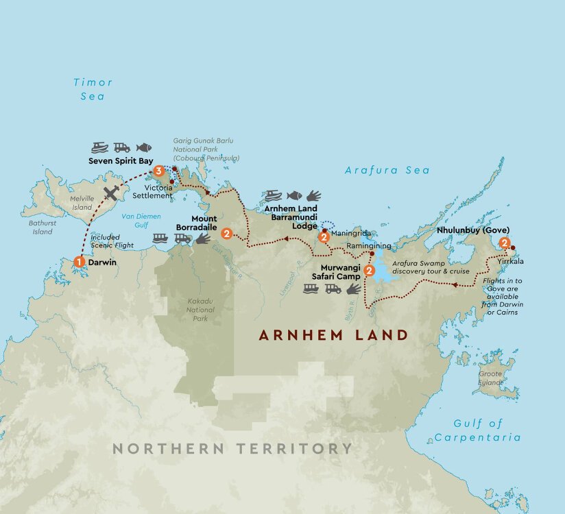 Arnhem Land Wilderness Adventure Outback Spirit (13 Days From Cairns