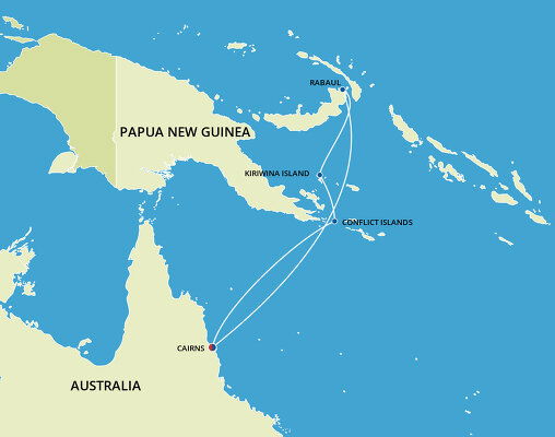 Papua New Guinea Cruises - 2024 & 2025 Seasons