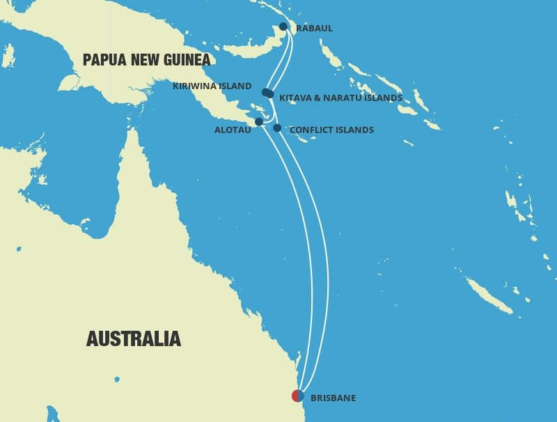 Papua New Guinea P&O Cruises (10 Night Roundtrip Cruise from Brisbane)