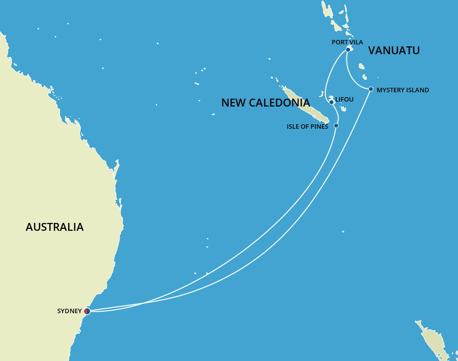 Discover Vanuatu - P&O Cruises (10 Night Roundtrip Cruise from Sydney)