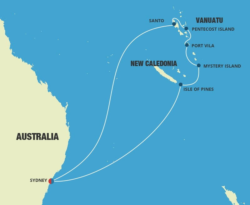 Discover Vanuatu - P&O Cruises (11 Night Roundtrip Cruise from Sydney)