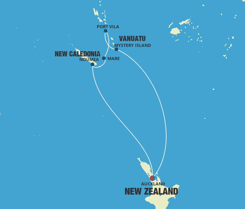 pacific island cruise auckland
