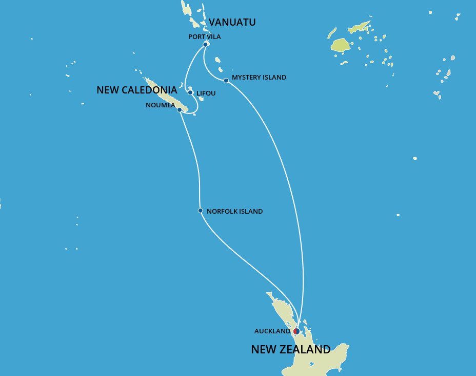 Bounty Discovery - P&O Cruises (10 Night Roundtrip Cruise from Auckland)