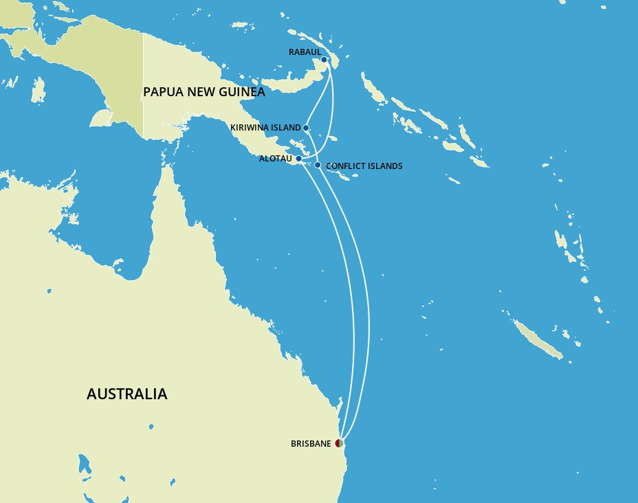 New Guinea Island Encounter P&O Cruises (10 Night Roundtrip Cruise