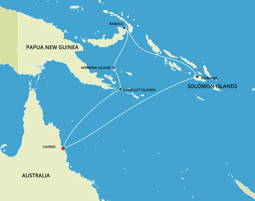 Papua New Guinea Cruises - 2024-2026 Seasons