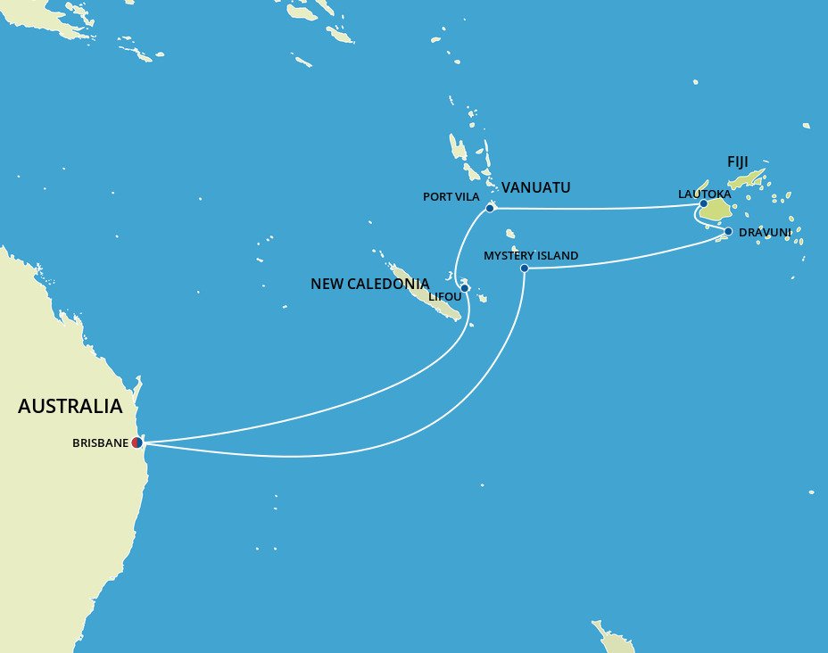 Pacific Encounter - 137 Cruises - P&O Cruises