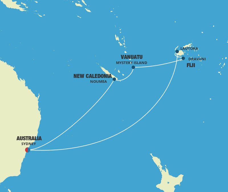 Fiji Adventure P&O Cruises (12 Night Roundtrip Cruise from Sydney)