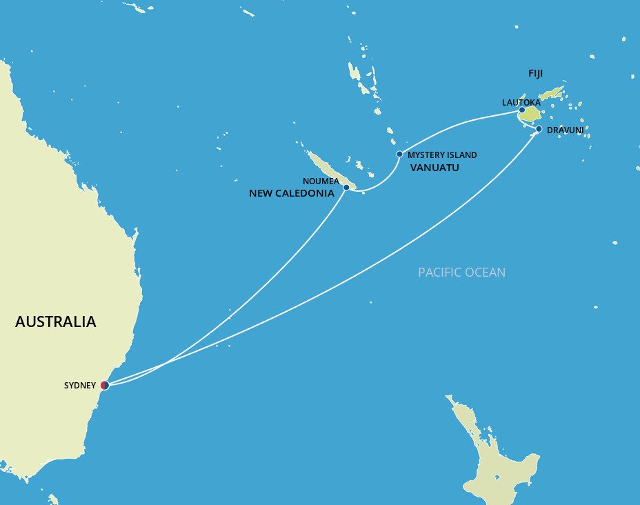 cruises australia fiji