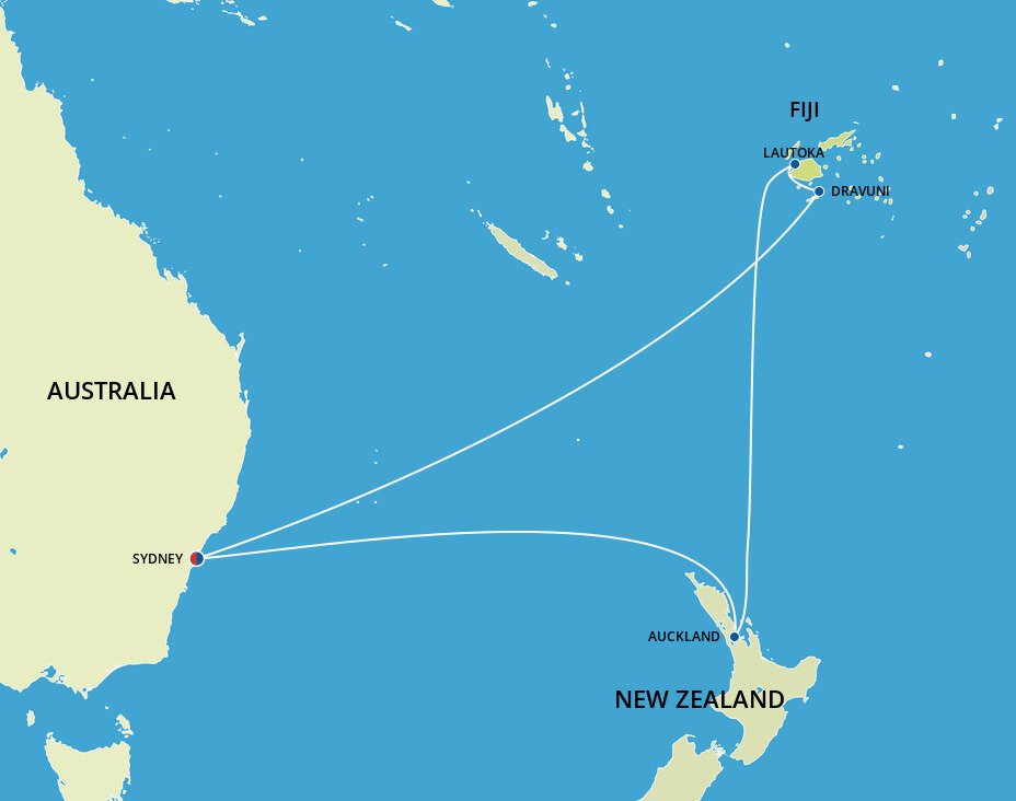 fiji australia new zealand trip
