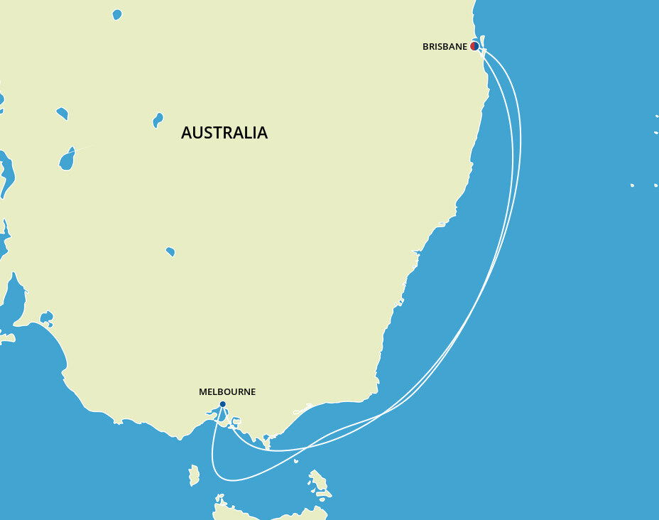 Melbourne Cup Cruise P&O Cruises (7 Night Roundtrip Cruise from Brisbane)