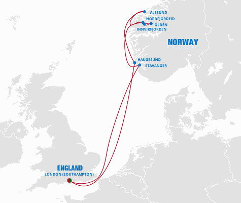 Norwegian Fjord Cruises - Norway Cruises Starting In September 2024