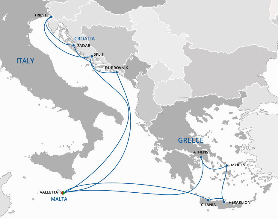 p&o cruises 2023 greek islands