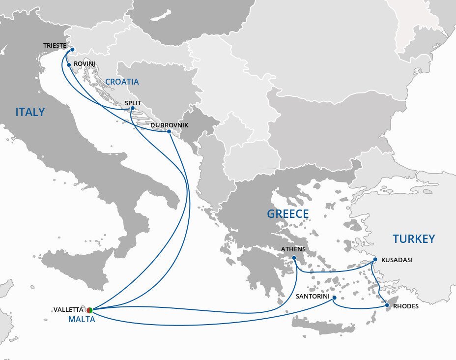 Mediterranean P&O Cruises Worldwide (14 Night Roundtrip Cruise from