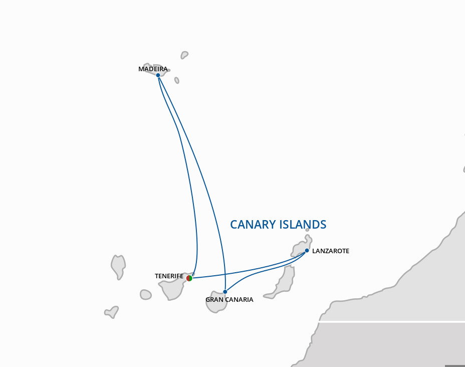 Canary Islands - P&O Cruises Worldwide (7 Night Roundtrip Cruise from 