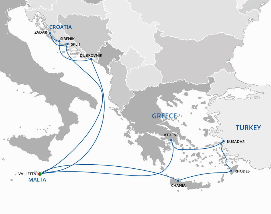 Mediterranean P&O Cruises Worldwide (14 Night Roundtrip Cruise from