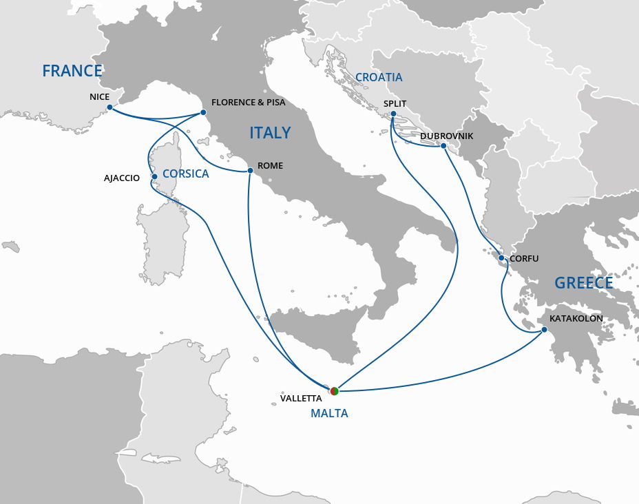 Mediterranean - P&O Cruises Worldwide (14 Night Roundtrip Cruise from