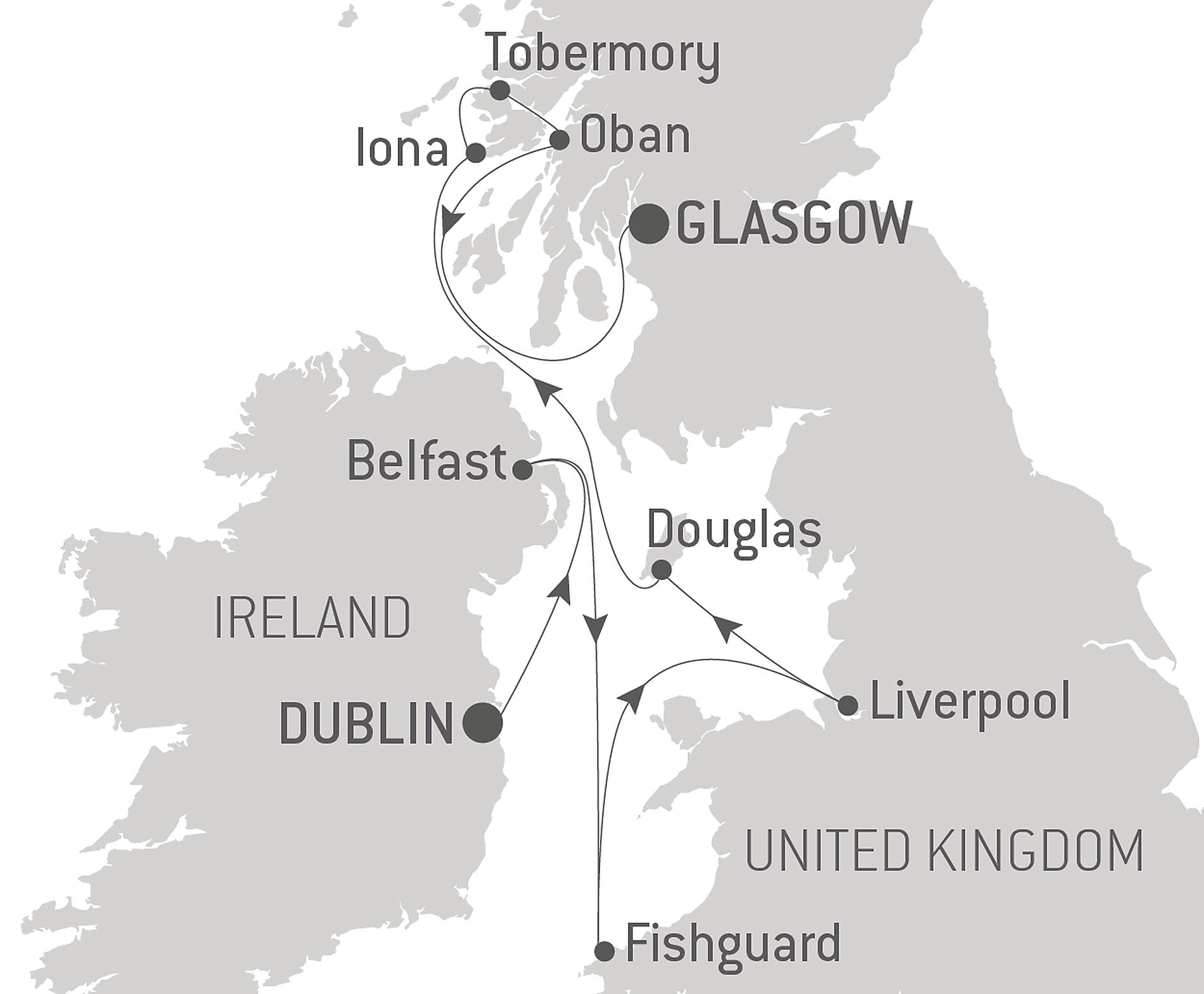 Musical Adventure in Celtic Lands - Ponant (7 Night Cruise from Dublin
