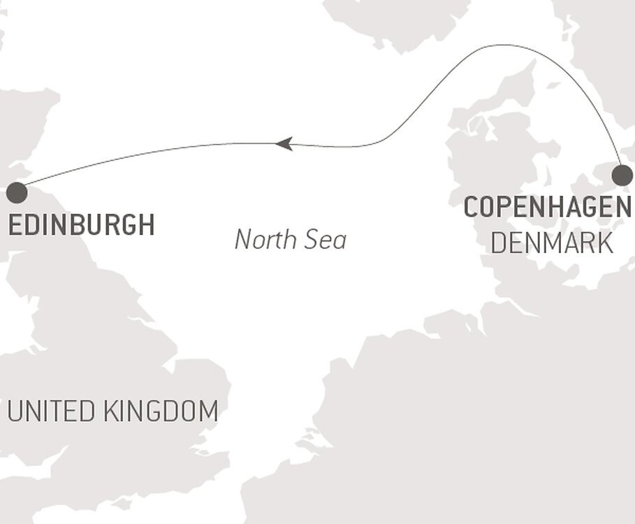 cruise from copenhagen to edinburgh