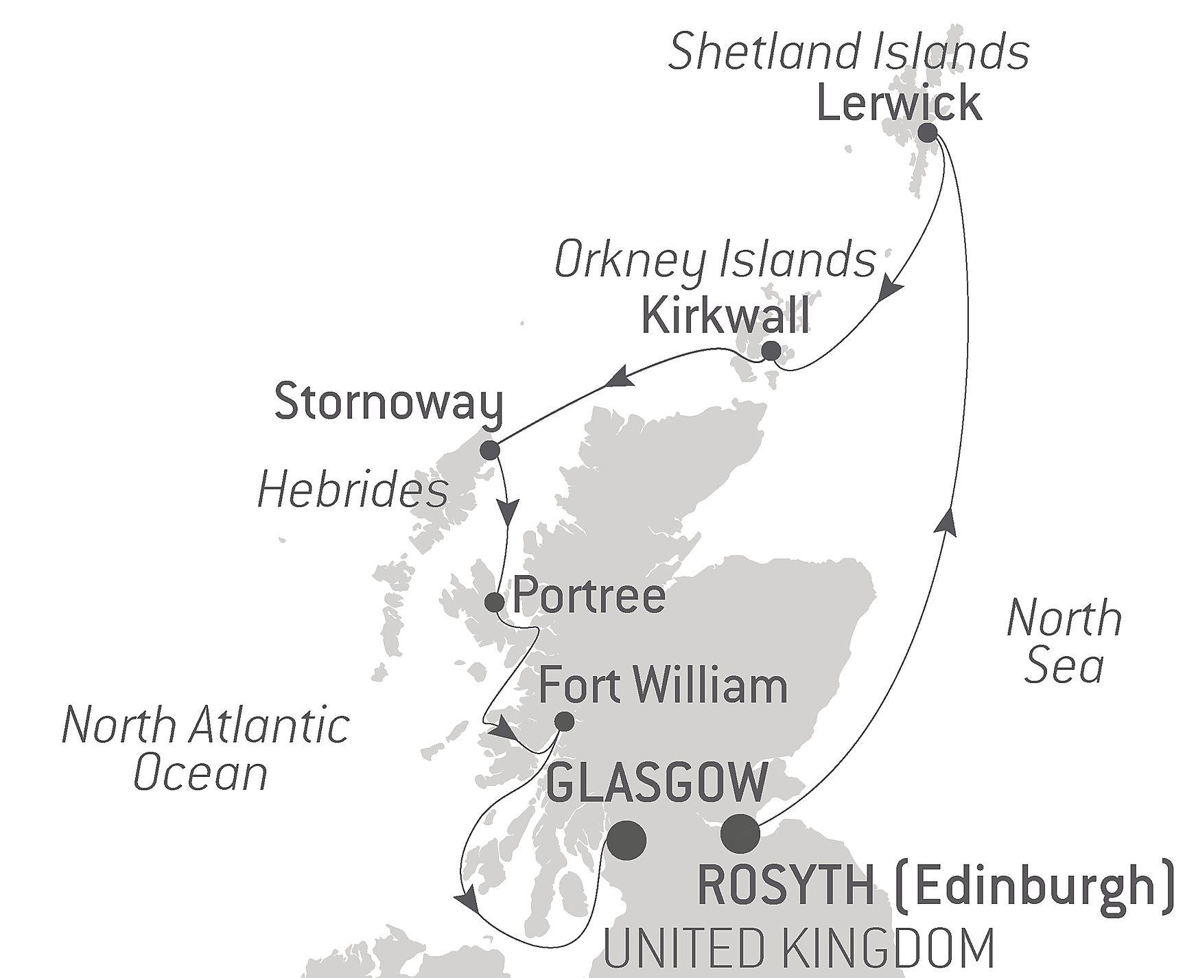 Scotland Cruises - 2023-2025 Seasons