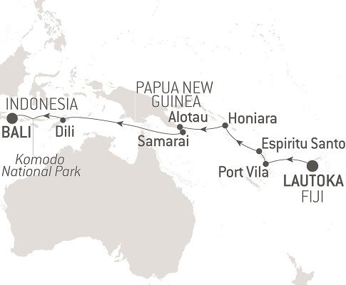 Papua New Guinea Cruises - 2025-2027 Seasons