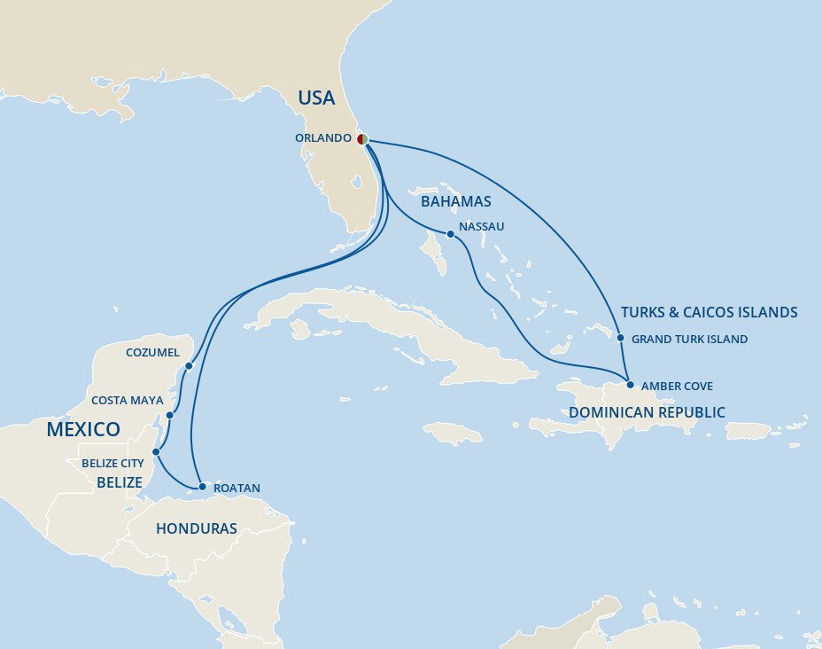 Caribbean East/West Adventurer - Princess (14 Night Roundtrip Cruise ...