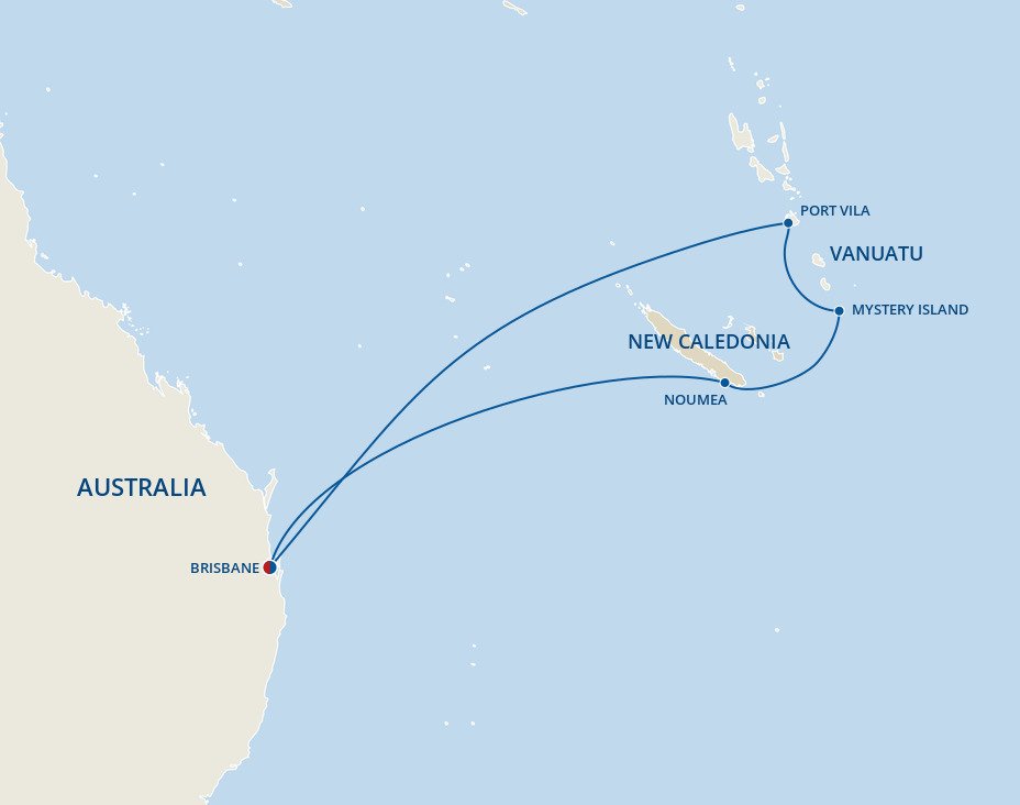 New Caledonia Vanuatu Princess 8 Night Roundtrip Cruise from