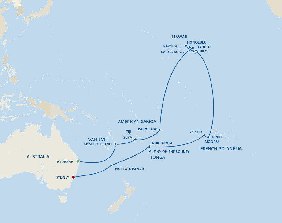 Tahiti Hawaii South Pacific Princess 35 Night Cruise From tahiti-hawaii-south-pacific-princess-35-night-cruise-from