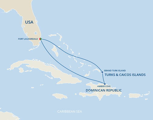 Turks and Caicos Islands Cruises - 2024-2027 Seasons