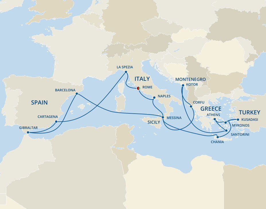 The Best of the Mediterranean with Total Solar Eclipse Princess (21