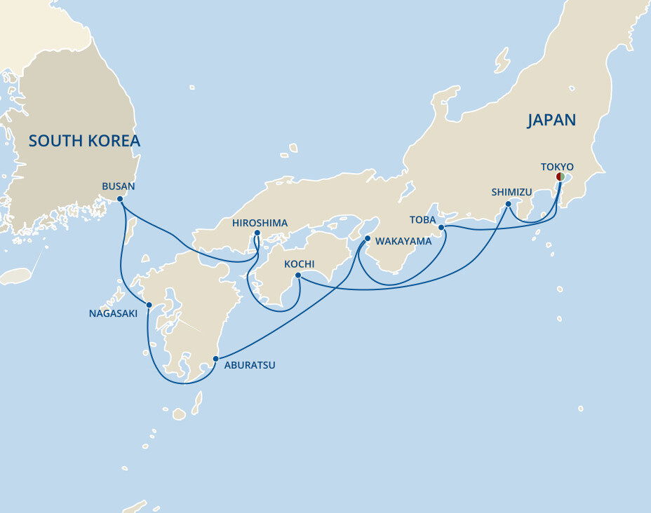Japan Explorer - Princess (10 Night Roundtrip cruise from Tokyo)