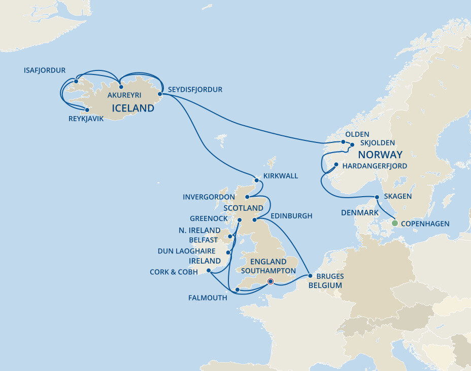 British Isles Viking Fjords Explorer Princess 27 Night Cruise From british-isles-viking-fjords-explorer-princess-27-night-cruise-from