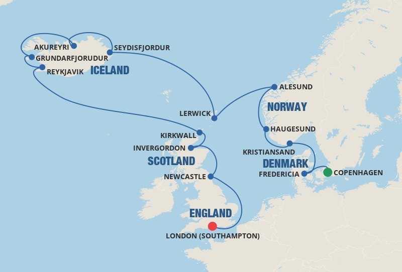 British Isles Cruises 2025 - Reggi Charisse