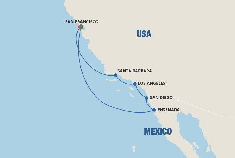 Cruise From San Francisco To Mexico 2025 Sissy Ealasaid