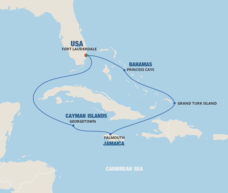 Western Caribbean - Princess (7 Night Roundtrip Cruise from Fort ...