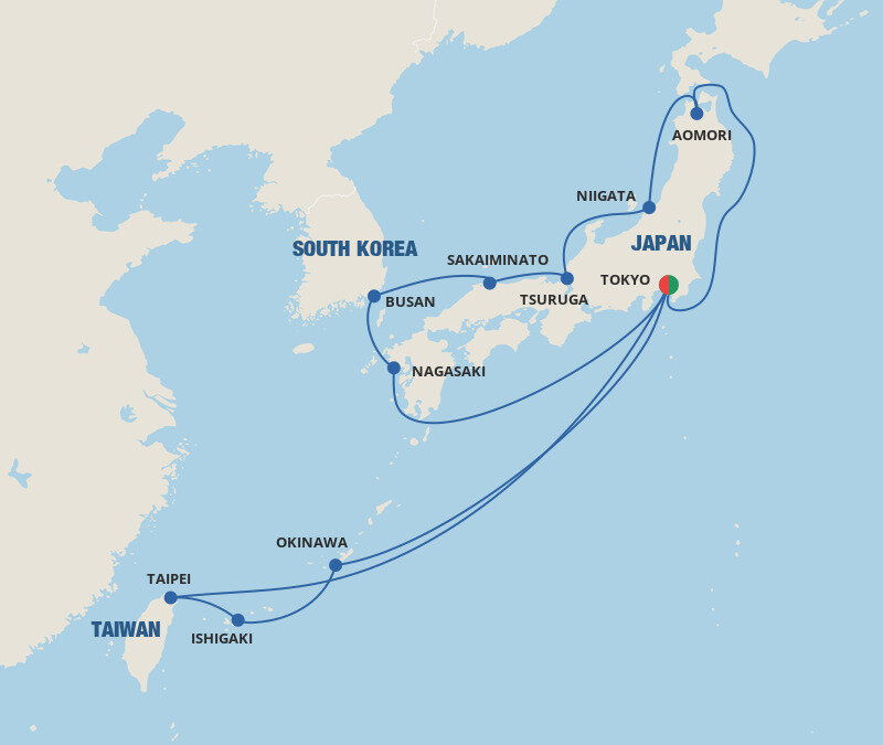 Sea of Japan & Southern Islands - Princess (17 Night Roundtrip Cruise