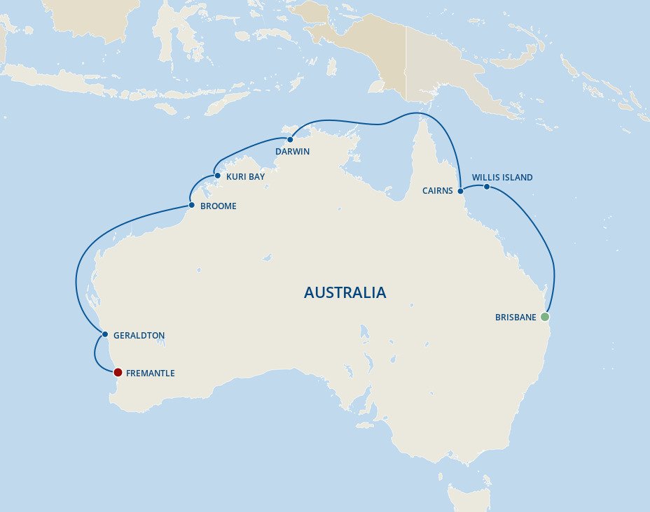 Princess Cruises Starting In Brisbane - 2023-2025 Seasons