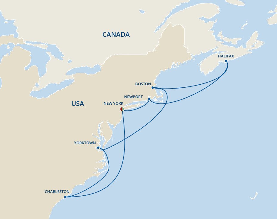 American Heritage With Yorktown - Princess (11 Night Roundtrip Cruise 