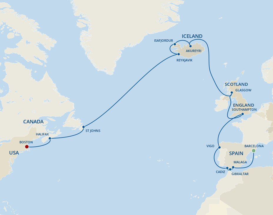 Iceland & Iberian Grand Adventure Princess (23 Night Cruise from Iceland & Iberian Grand Adventure Princess (23 Night Cruise from