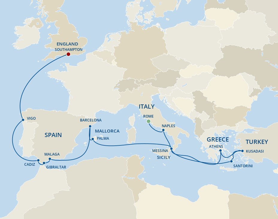 Mediterranean Cruises Starting In June 2025