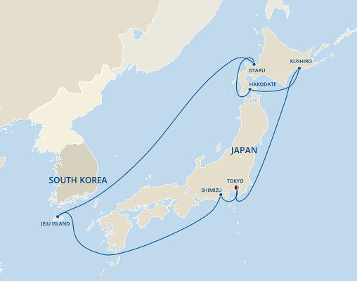 Japan Cruises Starting In April 2025