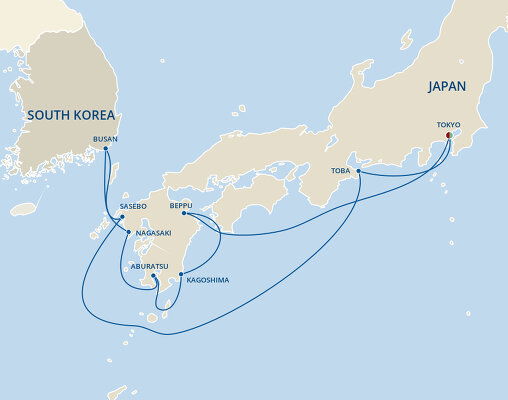 Japan Cruises Starting In March 2025