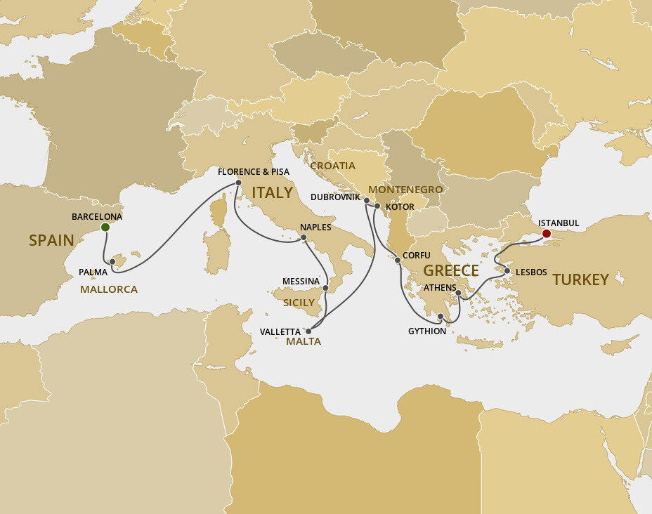 Ancient, Historic & Holy - Regent Seven Seas (14 Night Cruise from ...