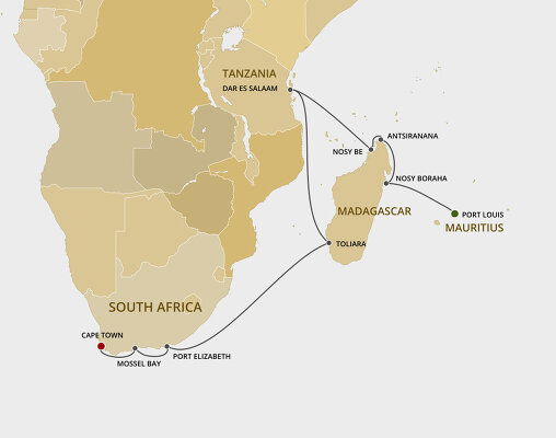 Madagascar Cruises - 2025-2028 Seasons