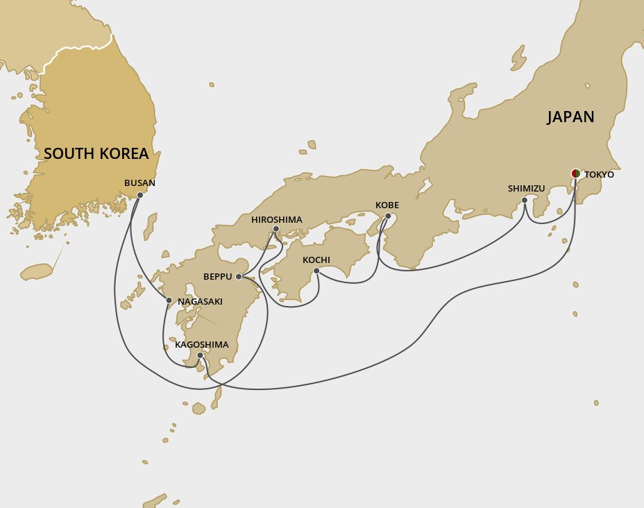 Japan Cruises Starting In April 2024   62690 