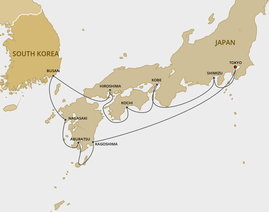 Dreams Of Japan Regent Seven Seas (11 Night Roundtrip Cruise from Tokyo)