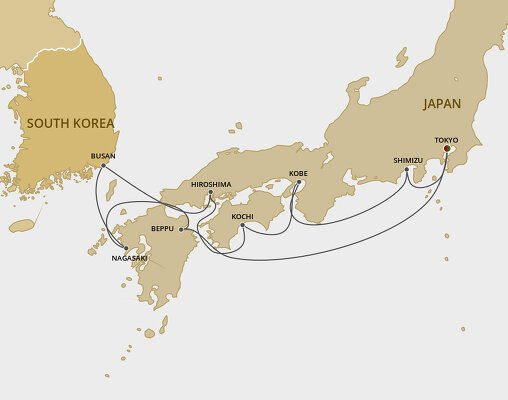 Japan Cruises Starting In October 2025